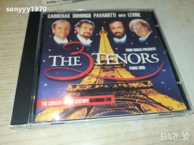 THE 3 TENORS CD 1405241054, снимка 3 - CD дискове - 45725742