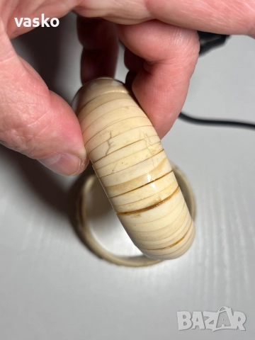 Гривни слонова кост, снимка 6 - Гривни - 52674548