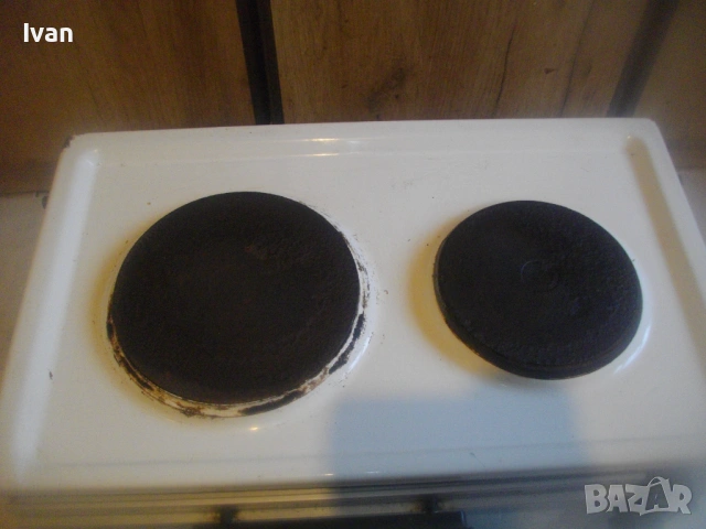 Българска малка комбинирана ел. готварска печка 3310W от Соца НРБ 1987г. ТЕРМА 30 ИКОНОМИК, снимка 3 - Печки, фурни - 53419694