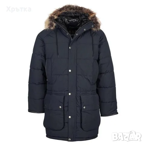 Barbour Baffle Parka - Оригинално мъжко яке / парка размер M-L, снимка 1 - Якета - 47982465