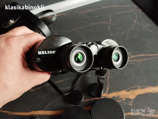 ТОП Японски Бинокъл--HELIOS OBSERVATION 15x70 Japan, снимка 3 - Екипировка - 53520180