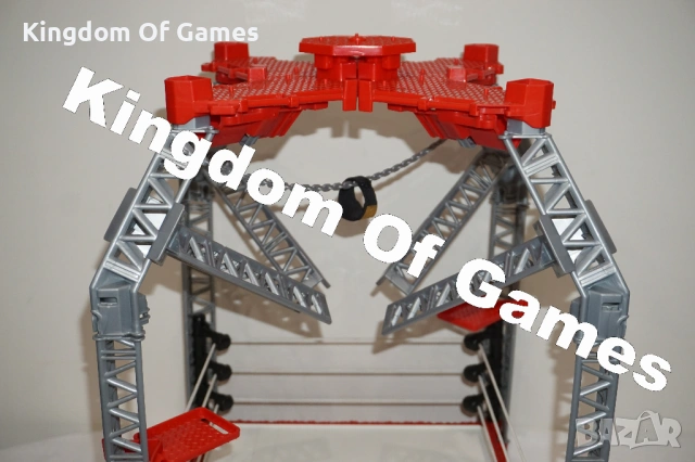 Рядък Кеч Ринг WWE CREATE A WWE SUPERSTAR RING BUILDER, снимка 3 - Колекции - 54275372