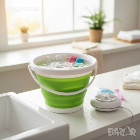 Мини пералня за дрехи – компактното решение за бързо пране у дома и на път