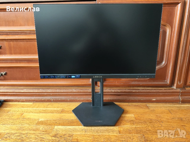 Gaming монитор Lenovo Legion 240Hz/1920x1080p/24 inch/0.5ms + Подарък