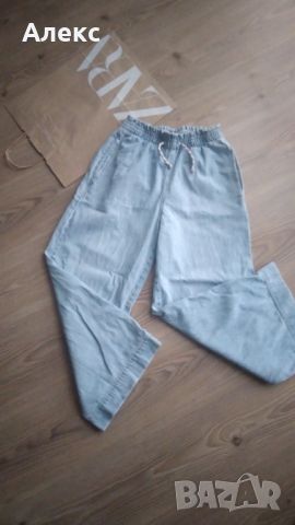 Zara - широки дънки 164 см, снимка 4 - Детски панталони и дънки - 46419373