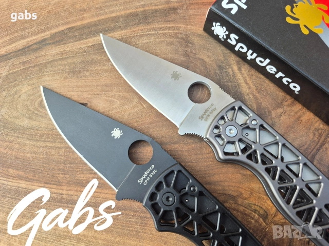 Сгъваем нож Spyderco Edgerati С266,два цвята, снимка 6 - Ножове - 52213794