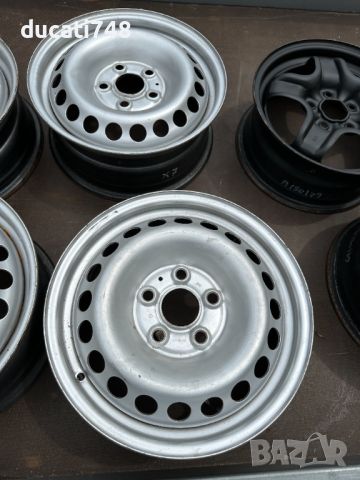 4бр.  OEM железни джанти 16" VW Transporter T5, T6, снимка 3 - Гуми и джанти - 46040940