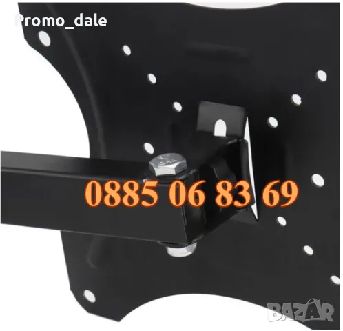 Въртяща стойка за телевизор за стена 14-42" инча, подвижна стойка до 35кг, снимка 4 - Стойки, 3D очила, аксесоари - 49383579