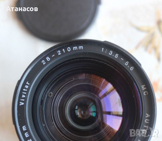 За Канон EOS Vivitar 28-210mm f/3.5-5.6 AF Telephoto Zoom , снимка 3 - Обективи и филтри - 46182920