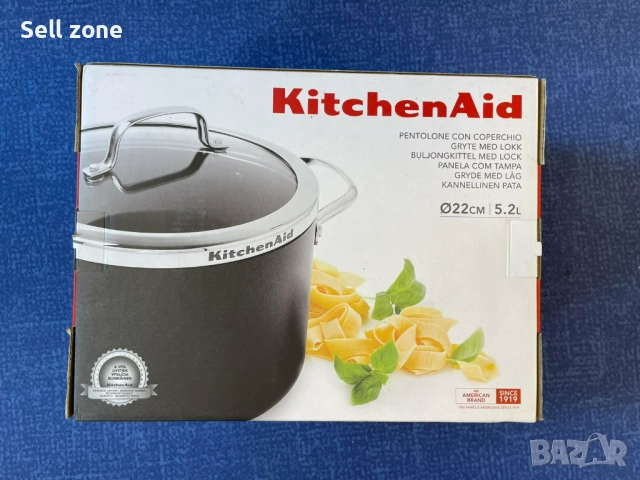 Оригинална тенджера KitchenAid с капак – 5.2 литра
