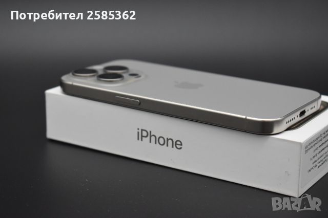 iPhone 15 Pro Natural Titanium 128 Gb 11 Месеца Гаранция, снимка 11 - Apple iPhone - 45224916