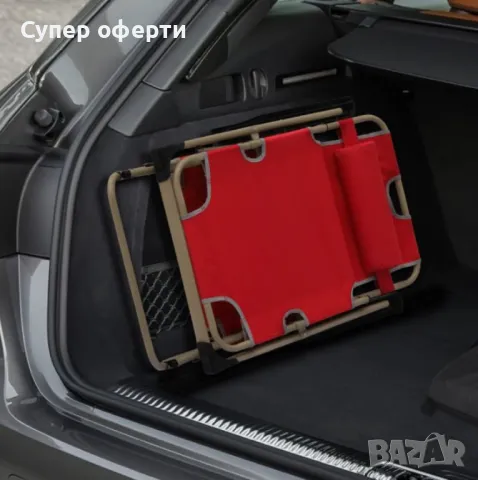 Голям Многофункционален сгъваем шезлонг-стол с възглавничка NS6012, снимка 8 - Градински мебели, декорация  - 49909562