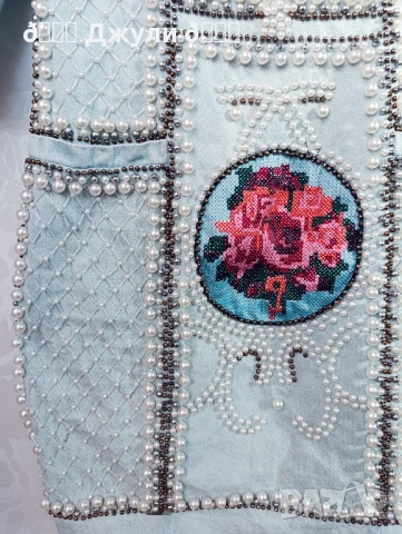 Рокля уникат на Balmain, снимка 18 - Рокли - 51103551