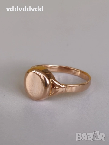 СССР златен пръстен проба 583, снимка 11 - Пръстени - 51809926