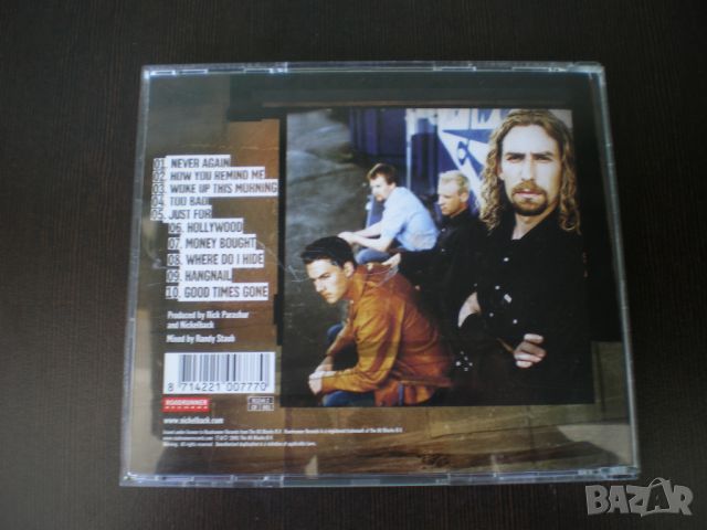 Nickelback ‎– Silver Side Up 2001 CD, Album, снимка 3 - CD дискове - 46547923