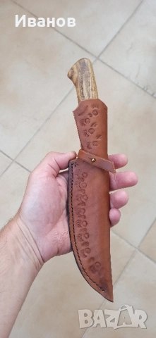 Ръчно изработен нож, снимка 10 - Ножове - 51672538