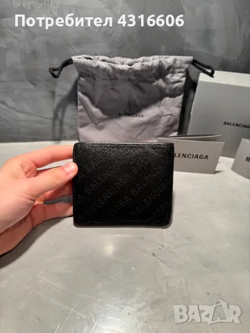 100% оригинален Balenciaga портфейл, снимка 3 - Портфейли, портмонета - 48179970