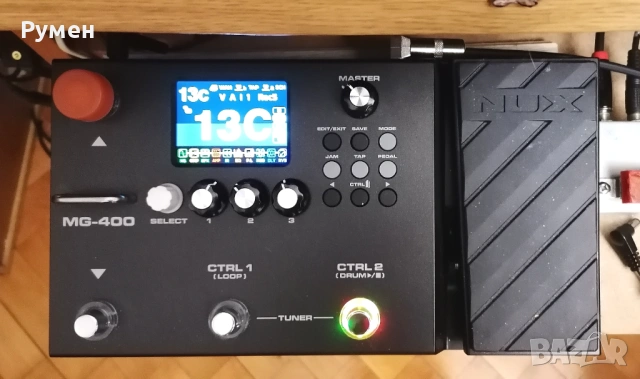 Продавам процесор NUX MG 400, снимка 2 - Китари - 53542534