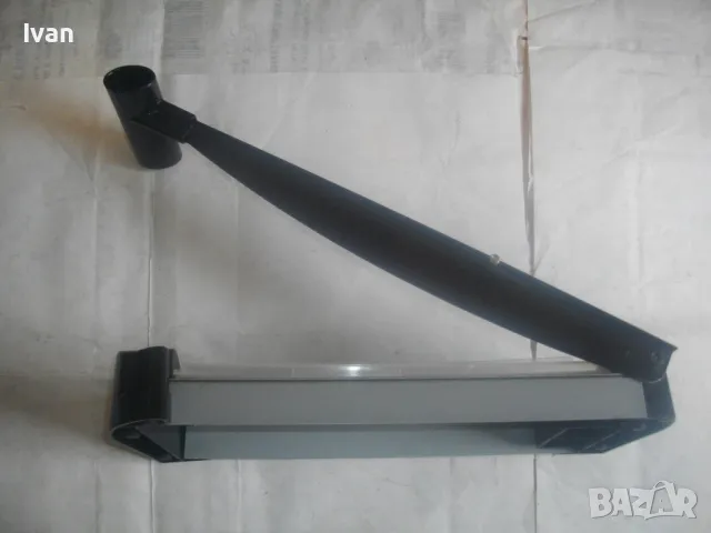 НОВА АЛУМИНИЕВА РЪЧНА ГИЛОТИНА ЗА РЯЗАНЕ НА ХАРТИЯ ФОРМАТ А4 И РАЗЛИЧНИ ВИДОВЕ СИРЕНА КАШКАВАЛ PAVO, снимка 7 - Други инструменти - 49652715