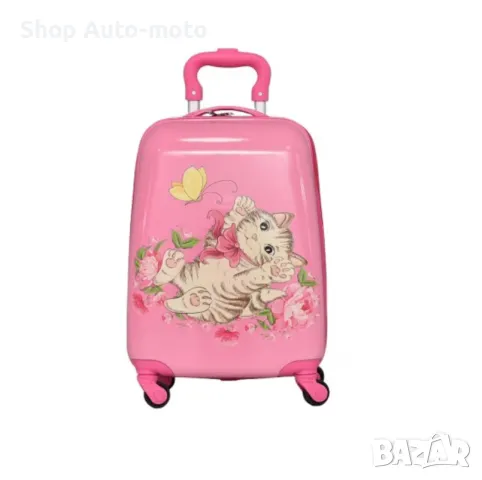 Детски куфар от поликарбон с различни детски картинки 31800, Automat, снимка 4 - Куфари - 33742330