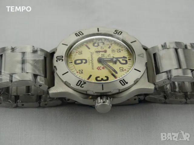 ВОСТОК КОМАНДИРСКИЕ АВТОМАТИЧЕН ref: 350749 - Верижка от стомана 316L, снимка 14 - Мъжки - 50354186