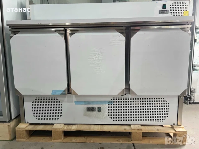 Хладилна маса с 3 врати.Немска, снимка 8 - Обзавеждане на кухня - 54292174