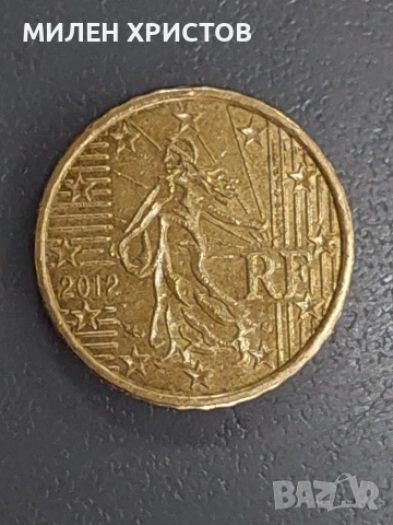 10 евро цента 2012 Франция