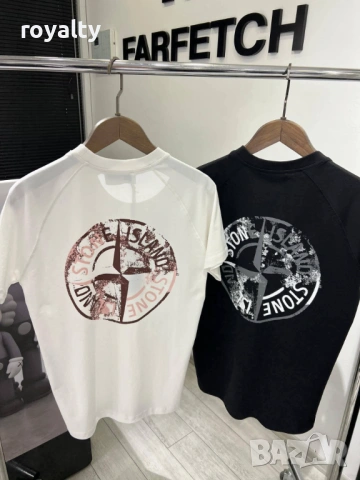 Stone Island Нови Мъжки Тениски Два Цвята 