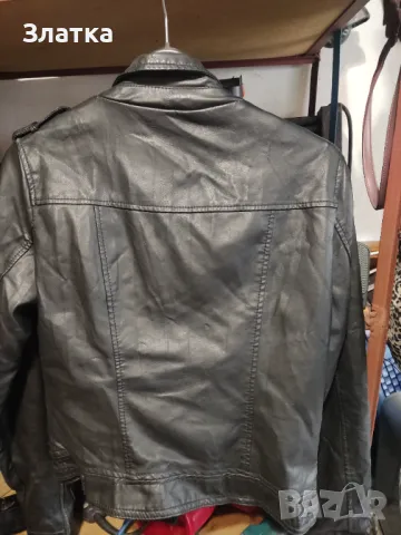 Юношеско яке Дамско яке Рокерско яке Еко кожа на марка "atmosphere coats uk" - UK и внос от Англия, снимка 6 - Якета - 50428929
