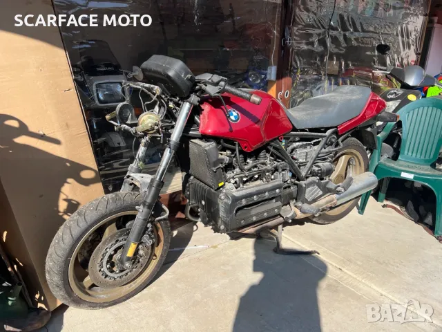 Мотор BMW K 100 На части Кафе рейсър kafe racer, снимка 2 - Части - 49823934