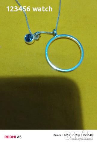 Красиво нежно колие, снимка 2 - Колиета, медальони, синджири - 53890817