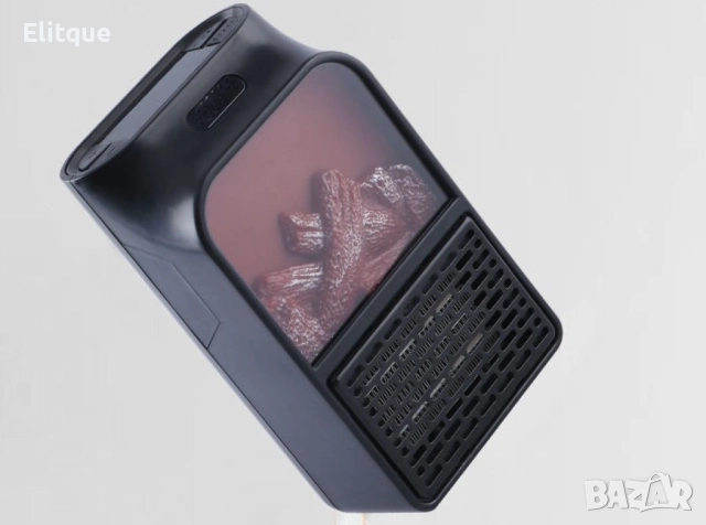 Мини печка с камина ефект, снимка 8 - Отоплителни печки - 52787558