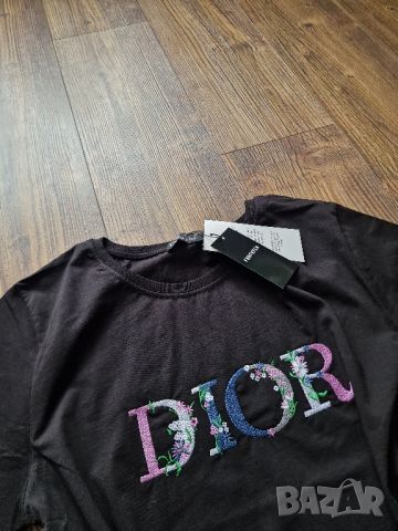 Страхотна дамска тениска DIOR    , нова с етикет, размер S / M ,L , XL, 2XL , снимка 3 - Тениски - 46049505