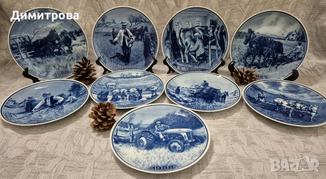 Колекция стенни чинии 