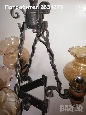 Стари лампи за таван., снимка 12 - Лампи за таван - 52050382