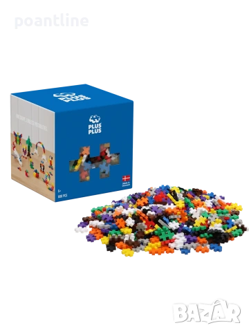 НОВ конструктор Plus Plus 600 части Лего Lego