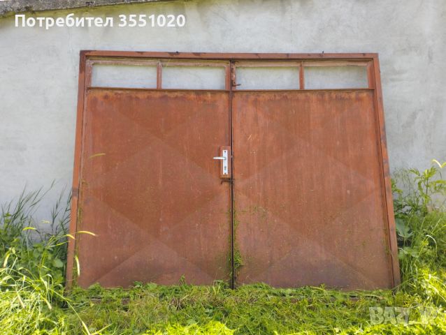 Гаражна метална врата, снимка 2 - Гаражни врати - 45887677