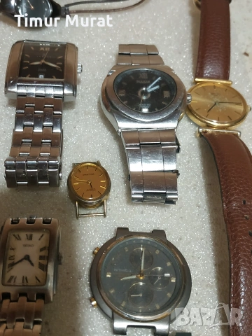 лот от дамски и мъжки часовници работещи и не работещи, снимка 5 - Мъжки - 53399132