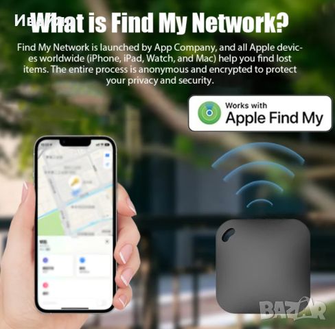 Тракер за iPhone, GPS, Bluetooth, Проследяващо Устройство, снимка 2 - Друга електроника - 45651663