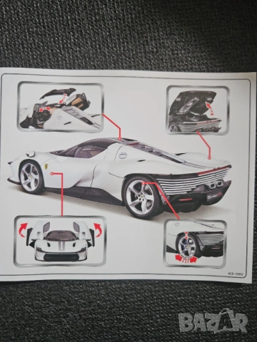 Bburago Ferrari Daytona SP3 1:18 signature series;Ferrari GTO 250 1:24, снимка 8 - Колекции - 53238632