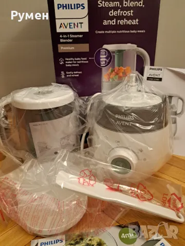 Philips Avent 4в1- готвене на пара, снимка 1