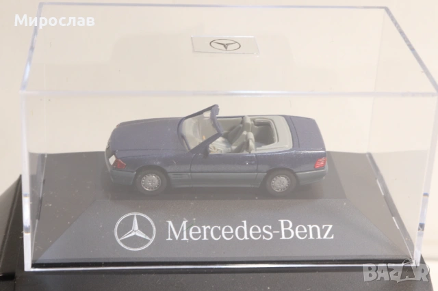 HERPA H0 1/87 MERCEDES BENZ 124 МОДЕЛ КОЛИЧКА, снимка 2 - Колекции - 53883747