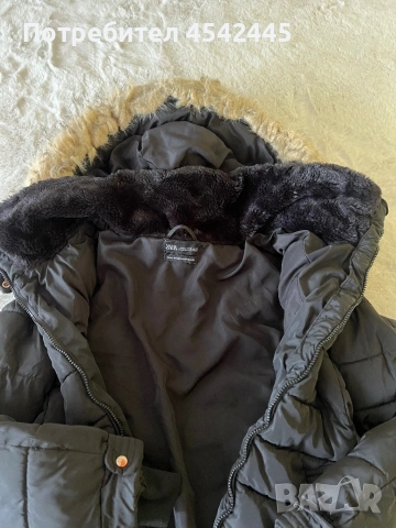 Зимно топлещо яке на Зара, снимка 4 - Якета - 53523523