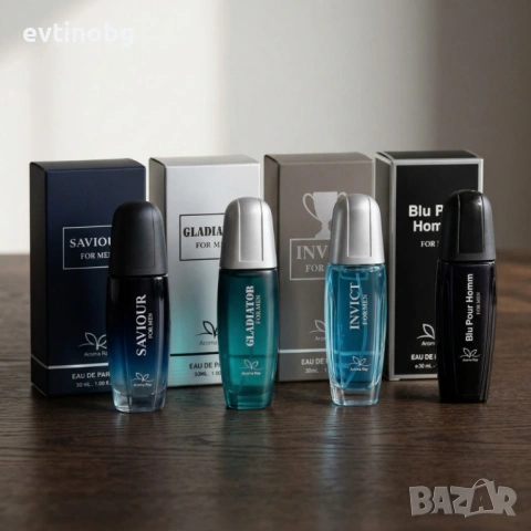 Комплект мъжки парфюми 4x30 мл – 4 аромата за всеки стил и повод, снимка 2 - Мъжки парфюми - 53921946