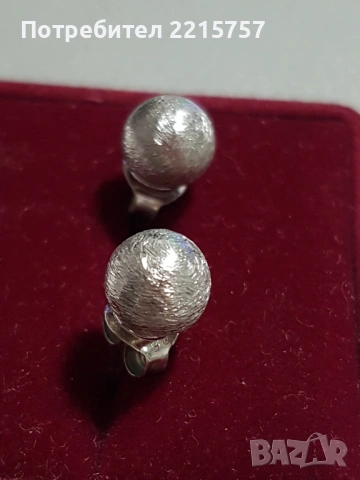 Сребърни обеци., снимка 10 - Обеци - 52460280