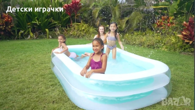 Семеен надуваем басейн INTEX Family, 262 х 175 х 56 см