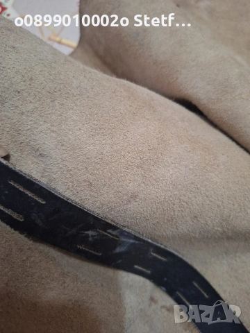 Престилка от дебела телеш.кожа ..., снимка 3 - Антикварни и старинни предмети - 53292804