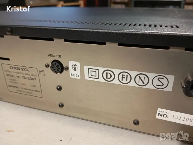 Onkyo Integra TA-2047 За ремонт!, снимка 8 - Декове - 49361731