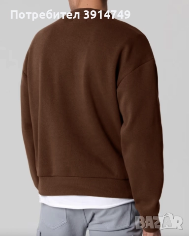 Блуза с дълъг ръкав / суетшърт за ежедневие, спорт, отдих; лека, мека, топла, унисекс *НОВА*, снимка 2 - Суичъри - 51609491