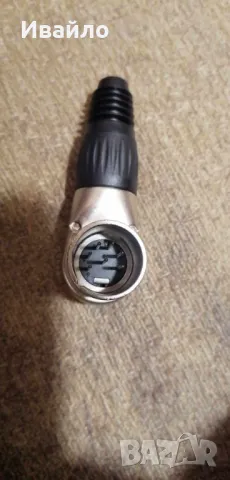  7 pin метален  XLR Connector , снимка 1 - Ресийвъри, усилватели, смесителни пултове - 46840439